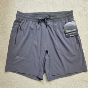 NWT Women's L Cabela's Guidewear Performance Shorts Gray